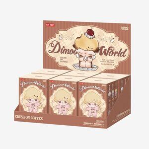 DIMOO Crush on Coffee Series Soft-faced Plush Keychain Full Set - 6 Boxes Sealed